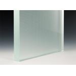 Elegant Frosted Square Tempered Glass for Home and Office Decor for sale