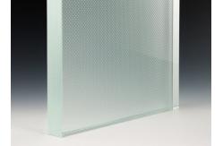 China 4mm Frosted Heat Strengthened Tempered Glass Panels For Window Frame supplier