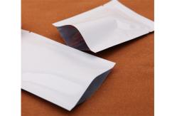 China Custom Printed Aluminium Foil Pouches Silver Surface For Electronics Packaging supplier
