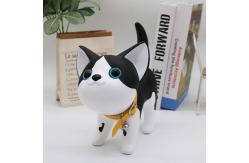 China Non Phthalate PVC Plastic Toys , Unbreakable Cat Saving Bank ISO certificate supplier
