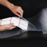 PE Perforated Pre Opened Poly Bags On A Roll Singe Side Opening for sale