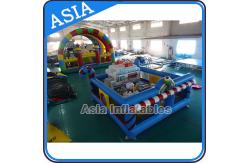 China 5ml Commercial Inflatable Bouncer Circus Bounce Playground Fun City supplier