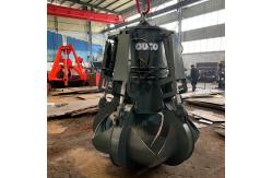 China Electro Hydraulic 1 Cubic Grab Bucket For Indoor Use Five Peel supplier
