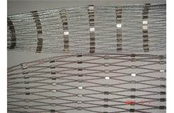 China Galvanized Stainless Steel Zoo Mesh , Custom Size Animal Enclosure Netting supplier