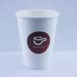 Hot Drinking Paper Cup PLA Lined Kraft Biodegradable Single Wall for sale