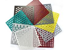 China Architectural Decorative PVDF Perforated Metal Facades 1500*2500mm supplier