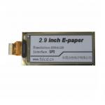 2.9 Inch 128x296 0.226*0.227 Pixel Pitch E Ink Display Module for sale