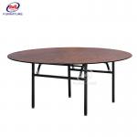 Fireproof Board Wood Banquet Table Hotel 60 Round Banquet Tables for sale