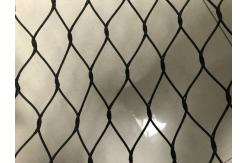 China Animal Protect Stainless Steel Hand Woven Mesh 20mm - 200mm Aperture supplier