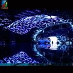 Dynamic 360 3D LED Lifting Ball Kinetic For Event Trade Show