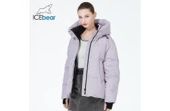 China Green Winter Jacket Women Zipper Closure Womens Black Winter Coat Polyester Filling supplier