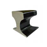 DIN536 Railway Steel Rail A150 For Crane 22mm 24mm Bolt Hole Diameter for sale