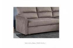 China Apartment Corner Folding Sofa Bed Breathable Stain Resistant supplier