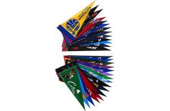 China Swil 12X18 Felt Pennant Banner , Hanging Triangle Flag Banner supplier