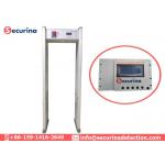70cm Pass Channel Door Frame Metal Detector 12 Independent Probes With LCD Display for sale