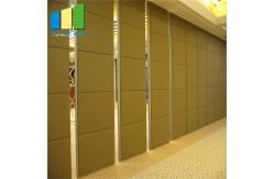 China Fire Resistant Office Folding Sliding Partition Walls Acoustic Collapsing Operable Partition supplier