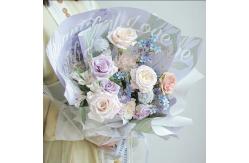 China 50CMX58CM Printed Wrapping Paper Customizable Packaging for Art Paper Flower Bouquets supplier