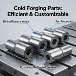 High Strength Cold Forging Parts with HRC 40-60 Hardness and Customizable Dimensions for Cost Efficiency for sale