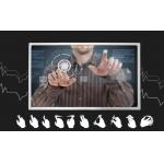 Open Frame 42 Inch Touch Screen Overlay Kit 20 Point Aluminum Alloy for sale