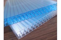 China Sun Sheets PC Embossed Sheets 16mm Polycarbonate Honeycomb Layers supplier