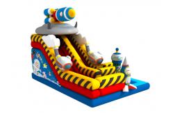 China 0.55mm Commercial Inflatable Water Slides supplier