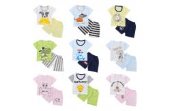China 2019 Spring Newborn Baby Boy Outfits / Baby Boy Casual Wear With Pattern supplier