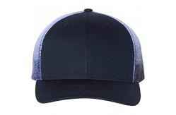 China Adults 58cm Flat Brim Snapback Hats Curved Brim Trucker Caps supplier