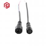 M18 Male And Female Connector LED Waterproof Connector Circular Waterproof Wire Floor Heating Connector Wire for sale