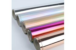 China Mirror Like Surface 1MM TPU Synthetic Leather supplier