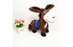 China Toddler Accompany Shaking Singing Dancing Donkey Plush Toy supplier