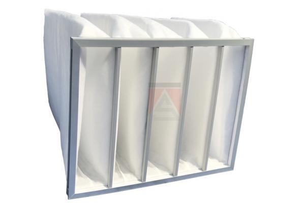 Pre-Filter Bag For Spray Booth, Aluminum or Galvanized Steel Frame, 45% & 65% Efficiency Available