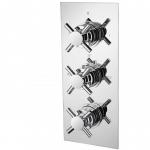 Brass Concealed Shower Mixer With Ceramic Valve Type And Long Lasting T8566 for sale