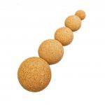 3 Set Glass Jars Cork Ball Lid Airtightness Dia 30mm To 100mm for sale