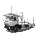 6 Car Capacity Vehicle Car Carrier Hauler Trailer Hydraulic Lifting Double Deck Car Transport Truck Trailer for sale