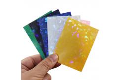 China Custom Printed Card Sleeves Plastic Trading Card Protector Sleeves Dustproof supplier