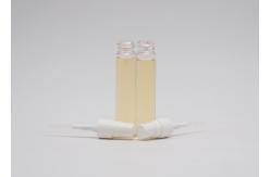 China SGS 3ml Empty Perfume Tester Bottle Vial With Black Atomizer Spray Pump supplier