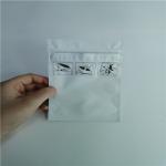 Custom Printed Mylar Zip Plastic Bags Smell Proof Resealable Child Proof Stand Up for sale