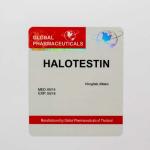Water Resistant Coated Paper Medicine Bottle Labels Customized Shape With Color for sale