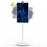 Portable Indoor 24Inch Android Moving Smart Stand By Me Floor Standing Smart TV for sale