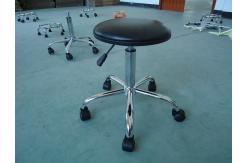 China 450-610mm Height Adjustable Lab Stool , PU Leather Surface ESD Work Stools supplier
