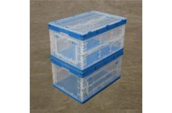 China Collapsible Foldable Plastic Box , Plastic Storage Containers Easy Taking supplier
