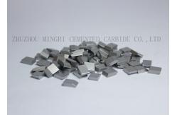 China Tungsten Carbide Saw Tips , Tungsten Carbide Percussion Bits for electric drill supplier