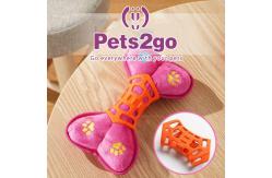 China interactive 180x95mm linen Puppy Teething Toys supplier