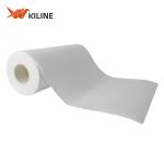 Wood Pulp & PP Disposable Cleaning Cloths Kitchen Towel Rolls White Color OEM for sale