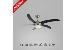 China Indoor 52 Inch Remote Control Modern LED Ceiling Fan 5 Plywood Blades supplier