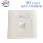 RJ45 1 Port 86 Type Network Wall Face Plate For Telephone for sale