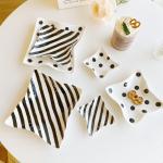Luxury Nordic Style Ceramic Plates , Bohemian Plate Set For Restaurant for sale