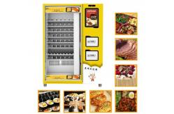 China 380kg High-Capacity Bento Vending Machine with Built in Microwave supplier