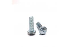 China ODM OEM Zinc Plated Slotted Screws Pan Head Tapping Screw supplier
