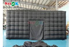 China Portable Inflatable Cube Tent  Lounge Party Waterproof Nightclub House Disco Tent supplier